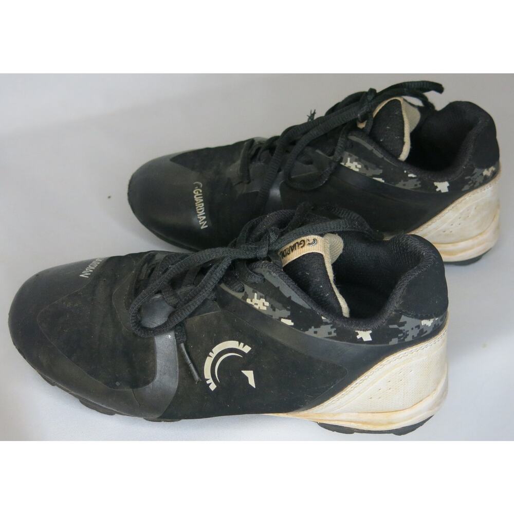 Guardian Baseball Softball Cleats Size 3 Youth Kids Black Sports School Team